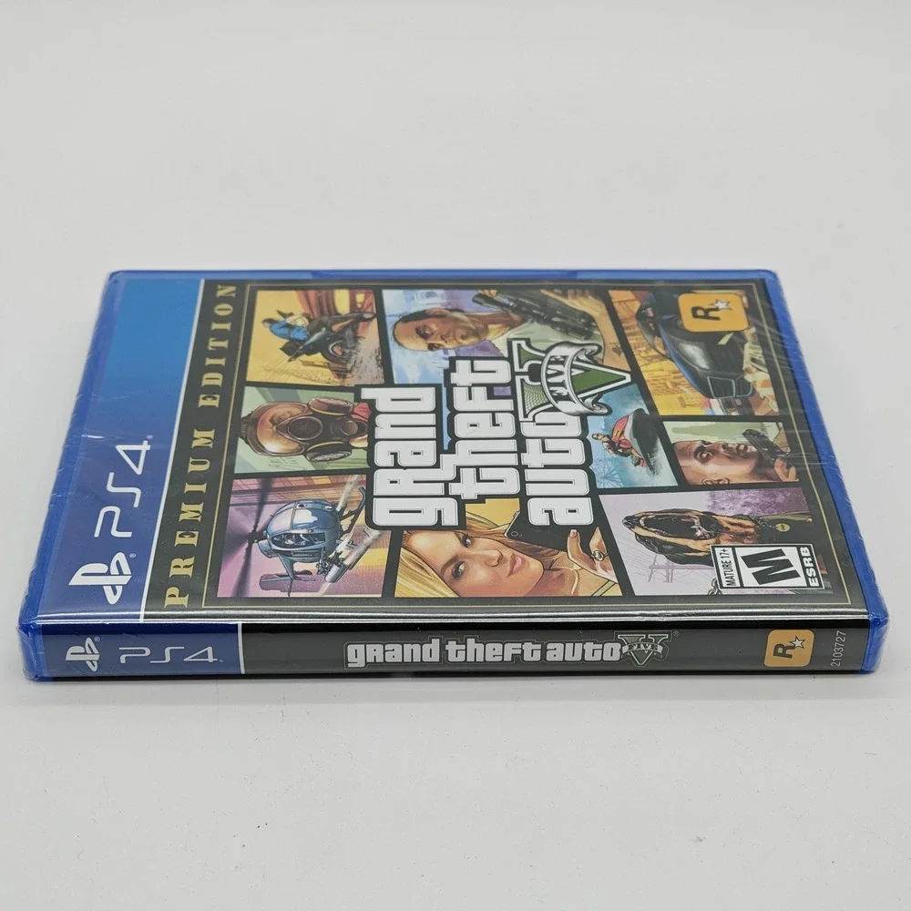 Grand Theft Auto V Premium Edition PS4 Brand New Factory Sealed GTA 5 US Version